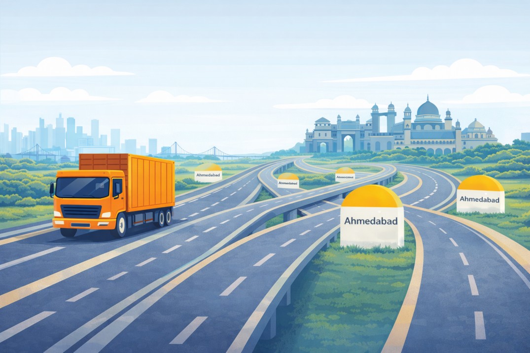 Blog Image : Necessity of a Goods Transport System in Ahmedabad