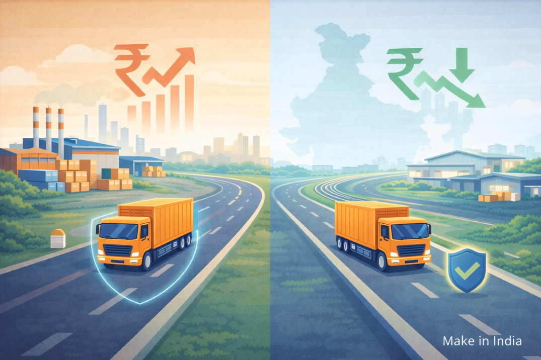 Blog Image : Make in India can reduce logistics cost