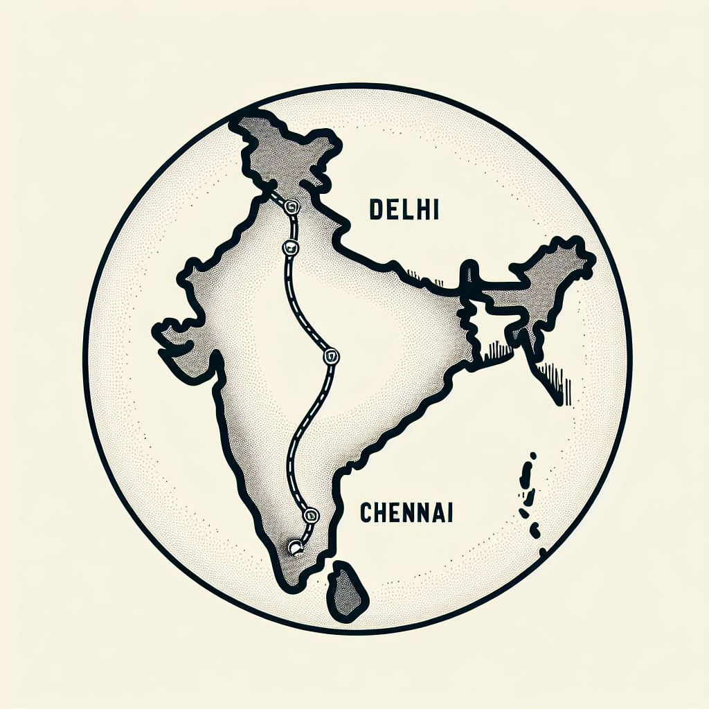 Delhi To Chennai Transport Service