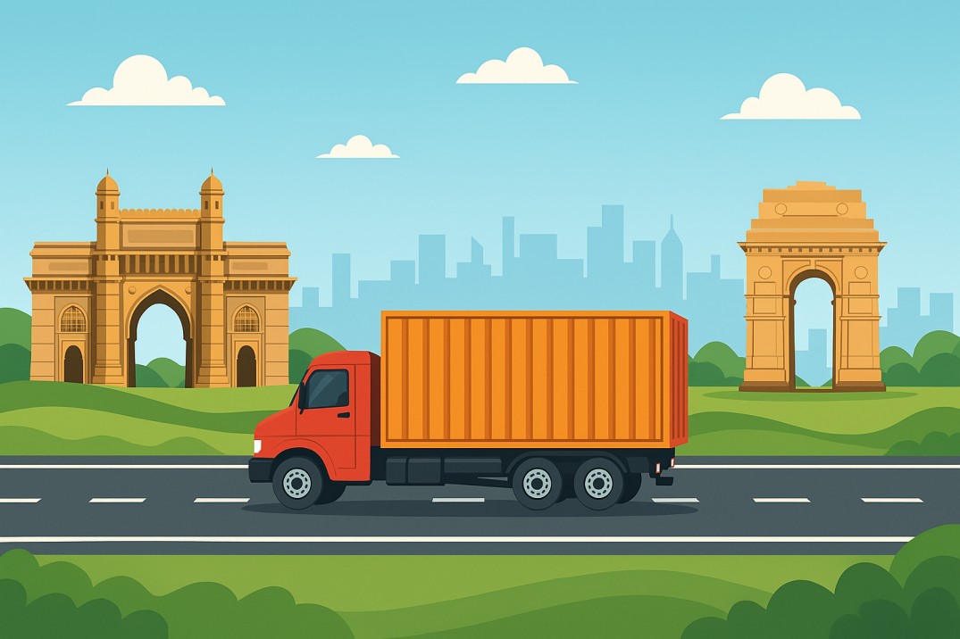 Blog image : Mumbai to Delhi transport service