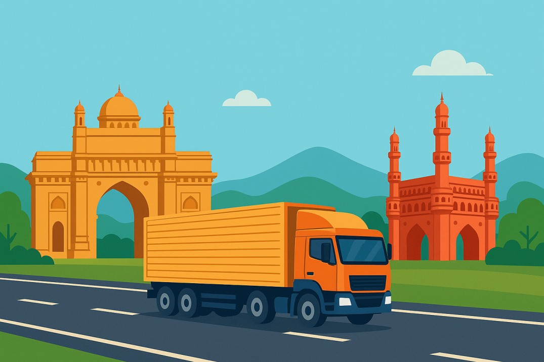 Mumbai to Hyderabad transport service