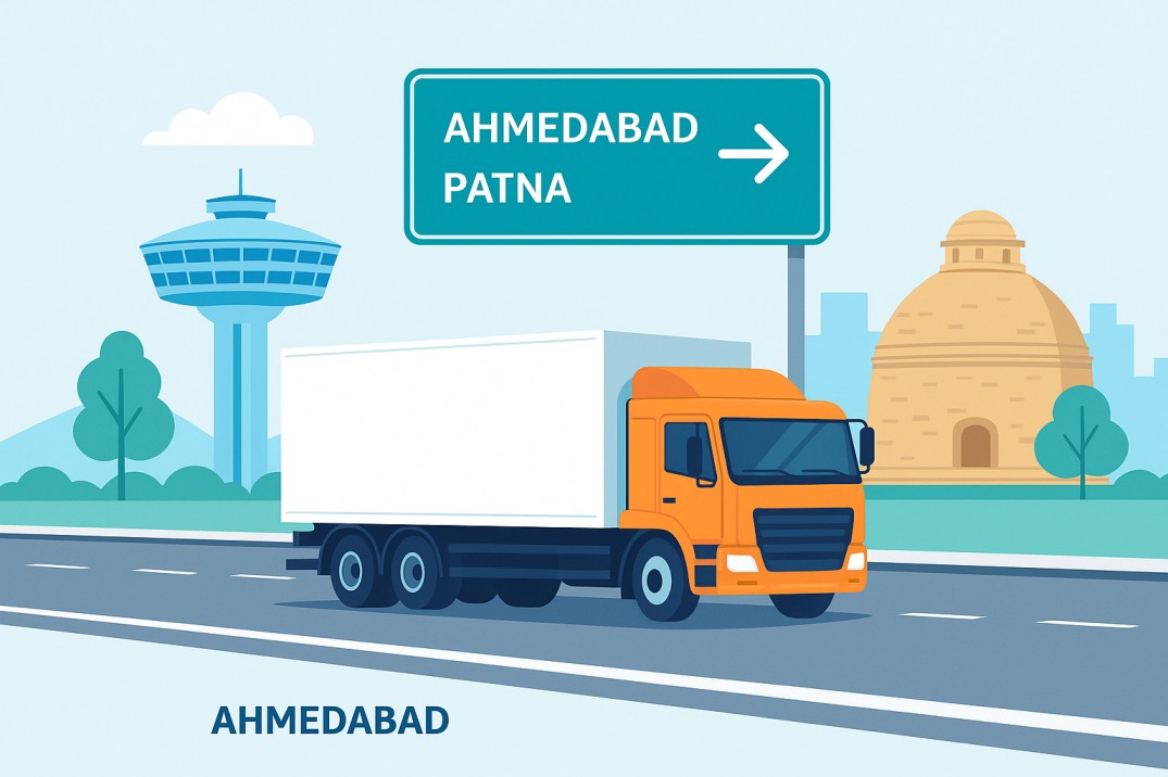 Ahmedabad to Patna Transport Service