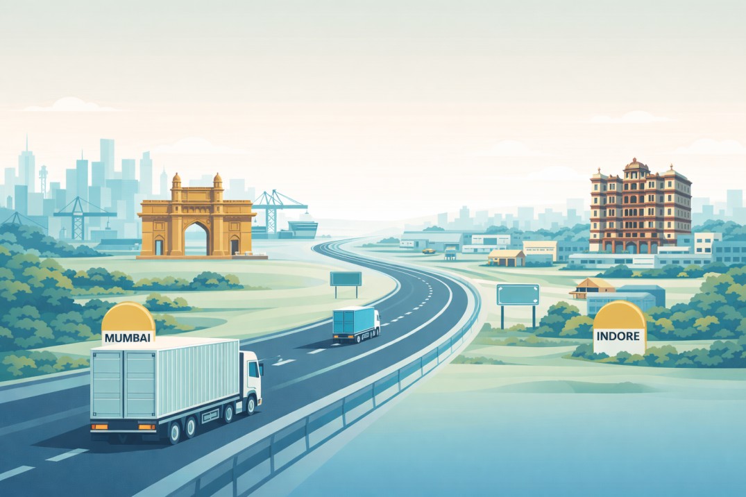 Blog Image: Mumbai To Indoire Transport service